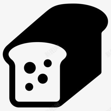面包法式面包烤面包图标