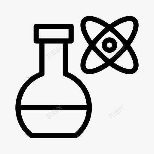 烧杯原子烧瓶分子svg_新图网 https://ixintu.com 烧杯 原子 科学 烧瓶 分子 技术 字形