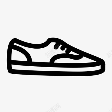 鞋标志滑板图标