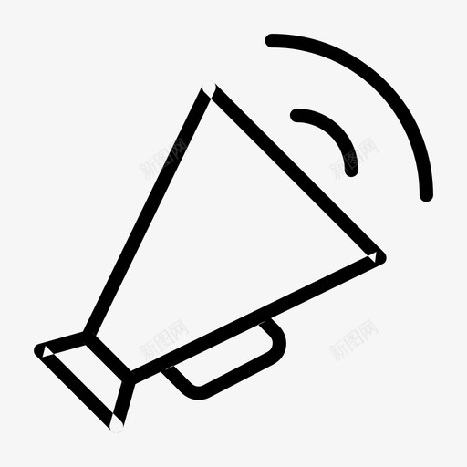 扩音器音频音乐svg_新图网 https://ixintu.com 扩音器 音频 音乐 新闻 音量 最受 受欢迎
