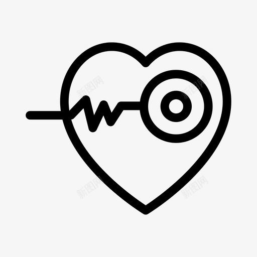 心脏病学健康医疗保健svg_新图网 https://ixintu.com 心脏 心脏病 病学 健康 医疗保健 医疗 医疗服务 字形