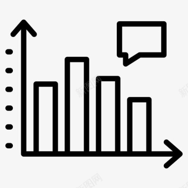 图表消息图表统计信息图标