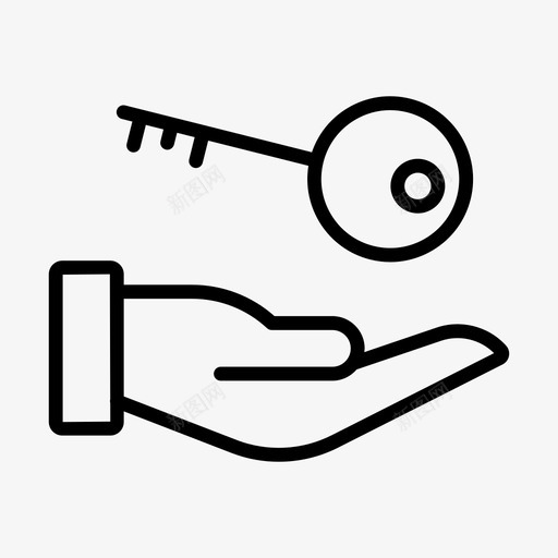 保护键手私有svg_新图网 https://ixintu.com 保护 键手 私有 安全 不动产 字形