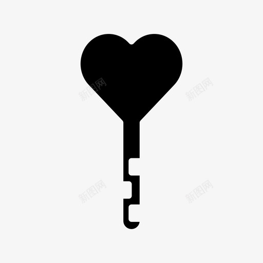 钥匙通道心脏svg_新图网 https://ixintu.com 钥匙 通道 心脏 保险箱 固定