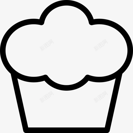 纸杯蛋糕甜筒杯形蛋糕svg_新图网 https://ixintu.com 蛋糕 纸杯 甜筒杯 甜点 冰淇淋 筒戳 请客