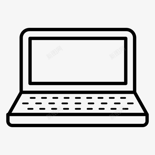 掌上电脑笔记本电脑macbooksvg_新图网 https://ixintu.com 笔记本 电脑 掌上电脑 电子产品 家电 家电产品 产品线 向量 图标