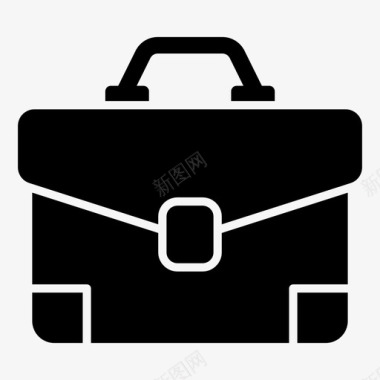 业务组合公文包商务包图标