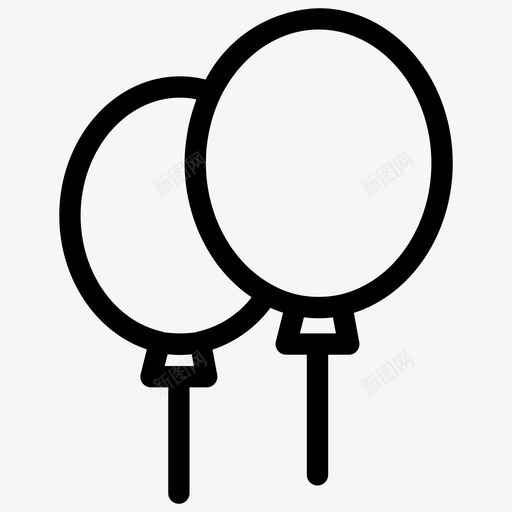 气球新年第一卷svg_新图网 https://ixintu.com 气球 新年第 年第 一卷