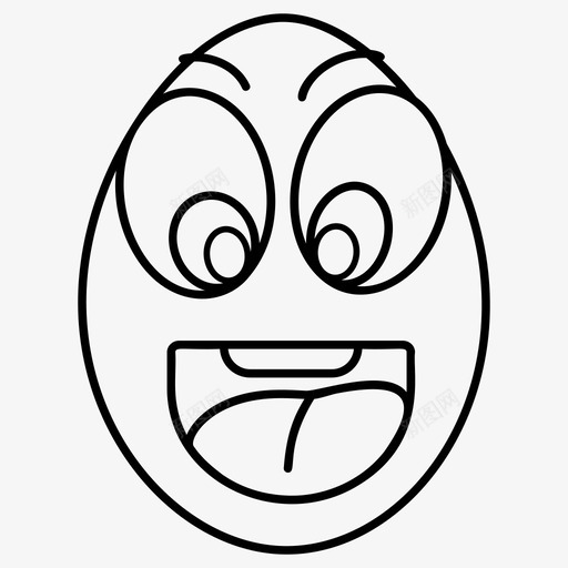 快乐蛋装饰蛋复活节彩蛋svg_新图网 https://ixintu.com 快乐 复活节 彩蛋 装饰 可食用 蛋壳 向量 图标