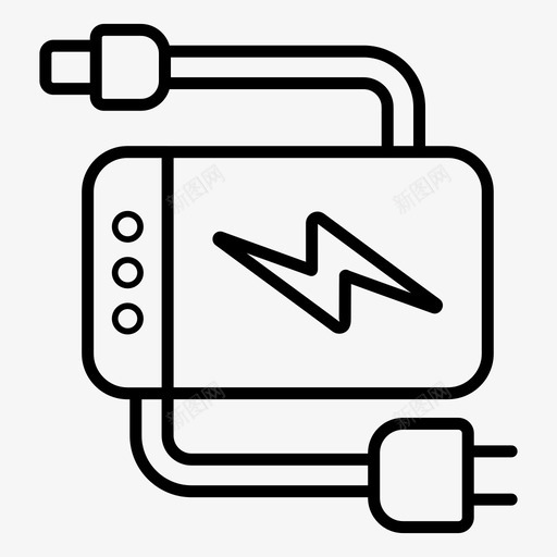 电源组充电设备硬件svg_新图网 https://ixintu.com 电源 设备 硬件 充电 便携式 计算机 向量 图标