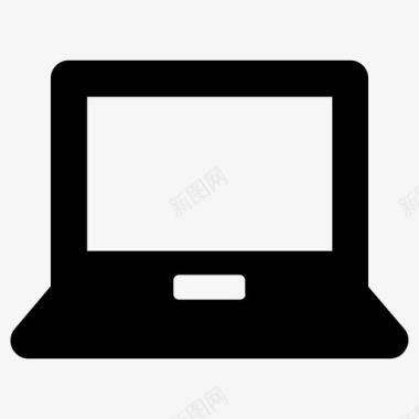 笔记本电脑台式电脑电子产品图标