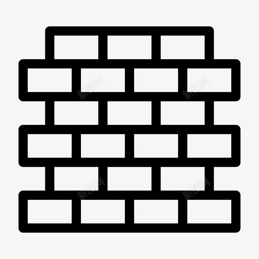 墙体施工建筑说明svg_新图网 https://ixintu.com 施工 墙体 建筑 说明 砌体 线图 图示