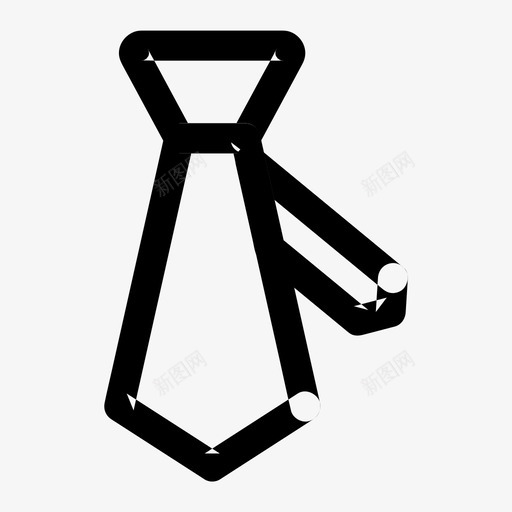 领带配饰商务svg_新图网 https://ixintu.com 领带 配饰 商务 服装时尚 商业 金融