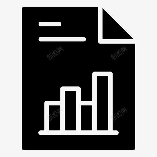 销售图表商业报告财务报告svg_新图网 https://ixintu.com 销售 图表 商业 报告 分析 财务报告 增长 项目 购物 字形 矢量