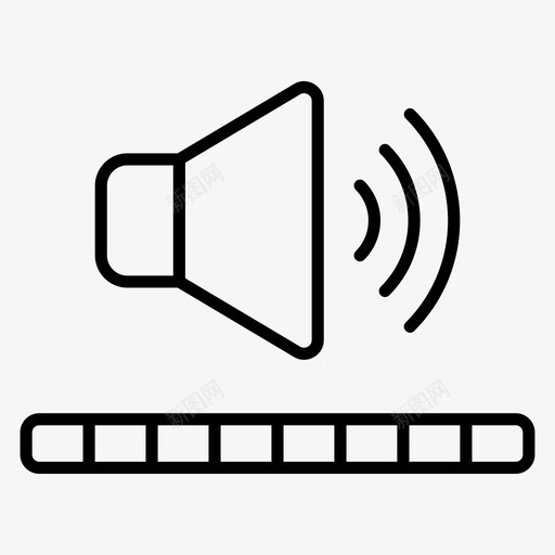 音量调节媒体控制器声音控制svg_新图网 https://ixintu.com 音量 调节 矢量 媒体 控制器 声音 控制 音量控制 乐器 矢量图 图标
