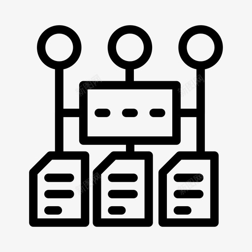 文件共享连接开发svg_新图网 https://ixintu.com 文件 共享 开发 连接 文档 自定义 线图 图示