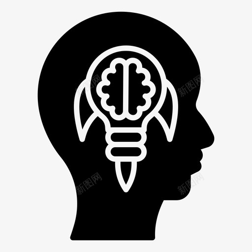 创新大脑的想法创造性的大脑svg_新图网 https://ixintu.com 大脑 想法 创造 创造性 性的 创新 思考 头脑 一套 思维 过程