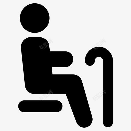 旧的坐的优先的座位svg_新图网 https://ixintu.com 旧的 优先 座位
