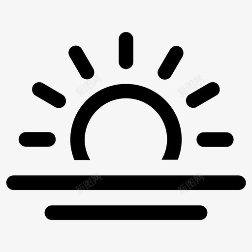 日出晨曦阳光svg_新图网 https://ixintu.com 日出 晨曦 阳光 日落