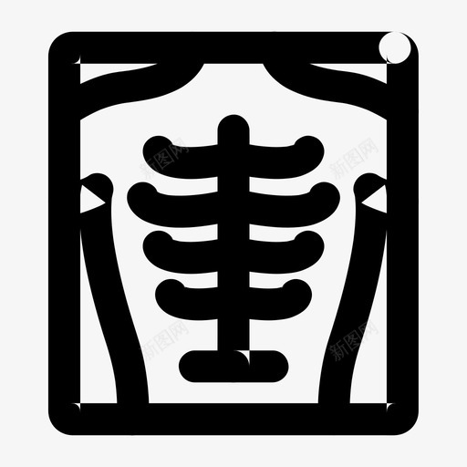 x光放射学医院svg_新图网 https://ixintu.com 光光 放射 医院