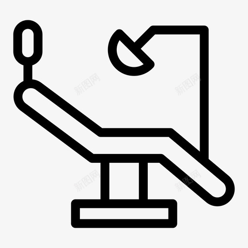 牙科诊所长凳椅子svg_新图网 https://ixintu.com 牙科 诊所 长凳 椅子 口腔 护理 字形