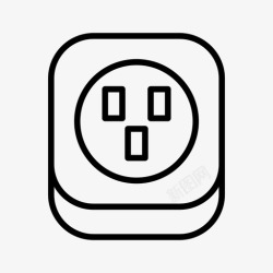 插座供电插座充电供电高清图片