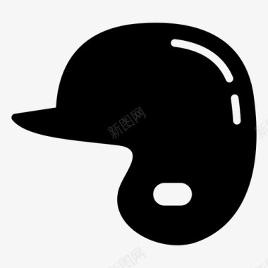 棒球头盔安全帽头套图标