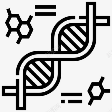 遗传学生物学密码图标