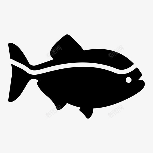 鱼鱼粉健康食品svg_新图网 https://ixintu.com 鱼粉 健康食品 营养 海鲜 食品 饮料 字形 矢量 矢量图 图标