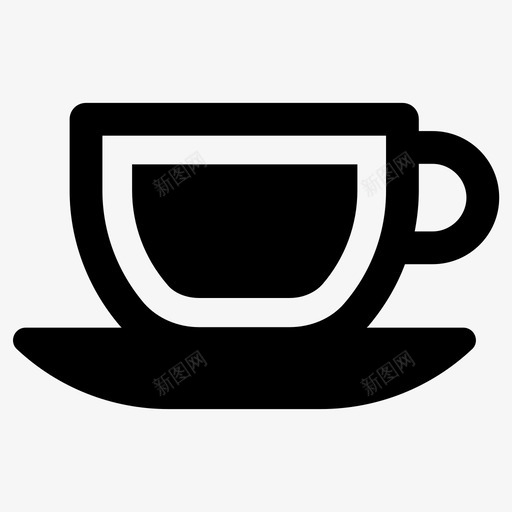 美式咖啡咖啡浓缩咖啡svg_新图网 https://ixintu.com 咖啡 美式 浓缩 摩卡
