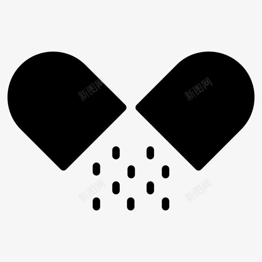 胶囊健康医学svg_新图网 https://ixintu.com 胶囊 健康 医学 药物 药丸 教育 教育科 科学 字形