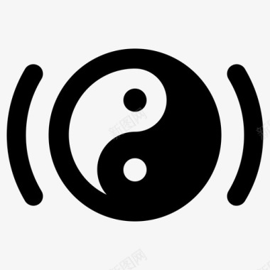 平衡中国信仰图标
