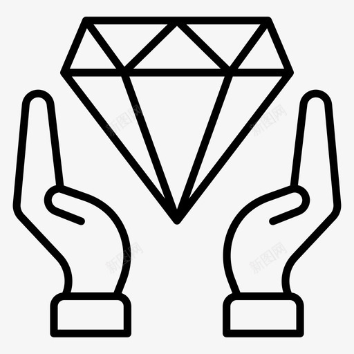 优质同素异形体碳合金svg_新图网 https://ixintu.com 优质 同素 异形 形体 合金 钻石 宝石 宝石商 商业 金融 轮廓