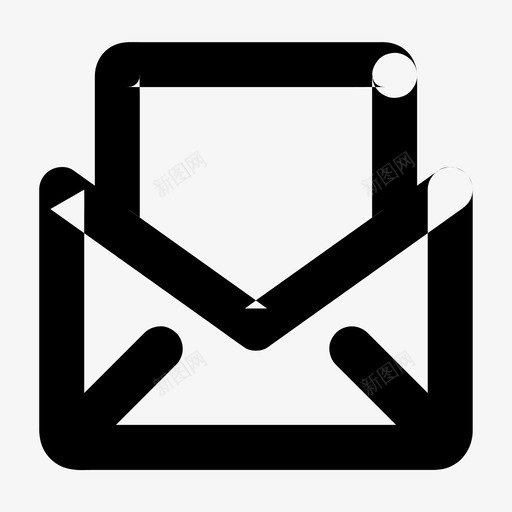 阅读邮件信封信件svg_新图网 https://ixintu.com 邮件 阅读 信封 信件 打开 商业 金融