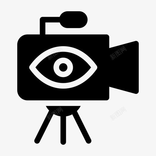摄像机视频捕获小工具svg_新图网 https://ixintu.com 摄像机 视频 捕获 小工 工具 视图 数字 营销 字形