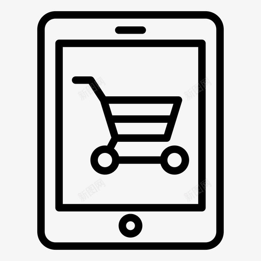 一口价电子商务移动应用svg_新图网 https://ixintu.com 一口 电子商务 应用 购物 移动 网购 一套 商业 向量 图标