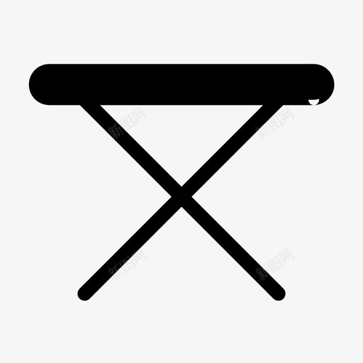 铁制桌子折叠家具svg_新图网 https://ixintu.com 铁制 桌子 家具 内部 折叠 支架