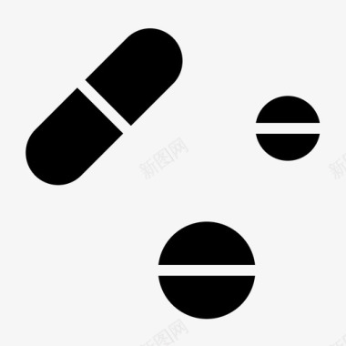 抗生素健康医学图标