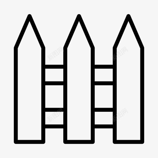 安全边界建筑围栏svg_新图网 https://ixintu.com 安全 边界 建筑 围栏 保护 不动产 标志