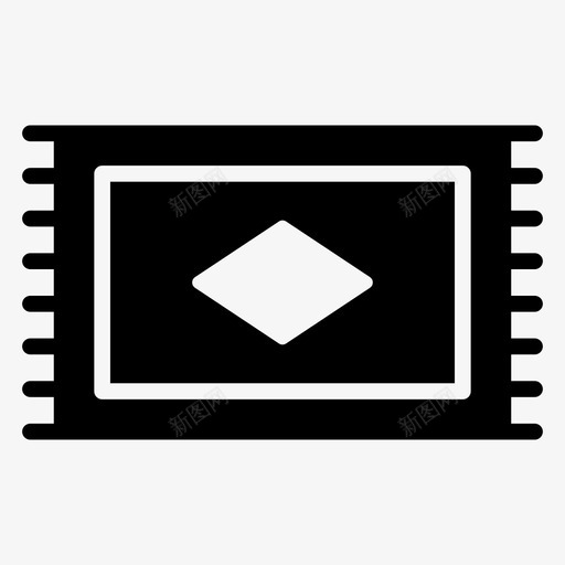 地毯斗篷地板覆盖物svg_新图网 https://ixintu.com 地板 地毯 斗篷 覆盖物 装饰 室内 建筑 建筑系 系列 字形 矢量