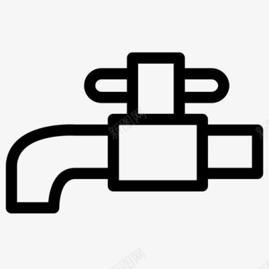 水龙头厨房水管图标
