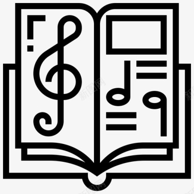 音符和弦音乐图标
