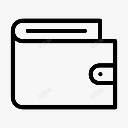 钱包现金货币svg_新图网 https://ixintu.com 货币 钱包 现金 储蓄 储蓄金 金融 字形