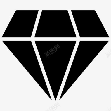 钻石创意宝石图标