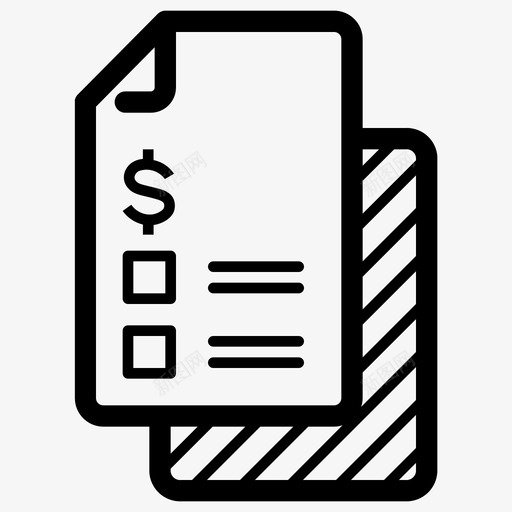 账单明细支出费用svg_新图网 https://ixintu.com 账单 明细 明细账 支出 费用 财务 列表 结果 文档