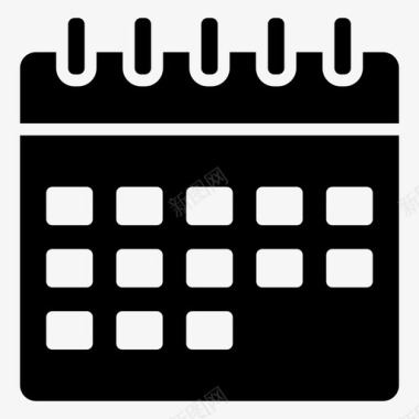 事件日历议程日期图标