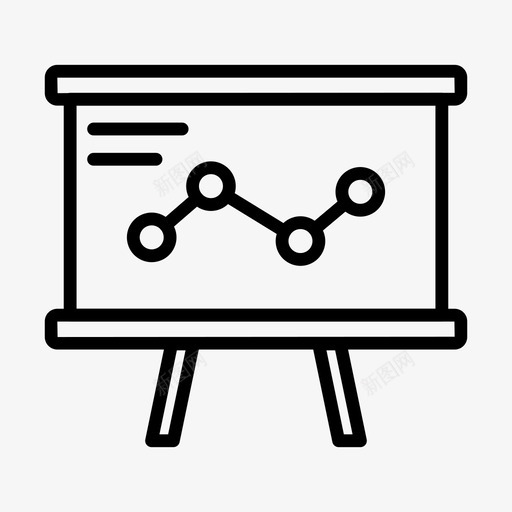 演示文稿分析板svg_新图网 https://ixintu.com 图表 演示 文稿 分析 反对 字形