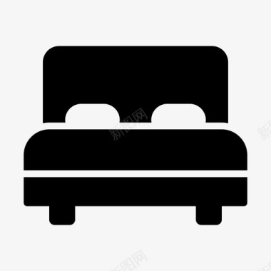 床枕家具房子图标