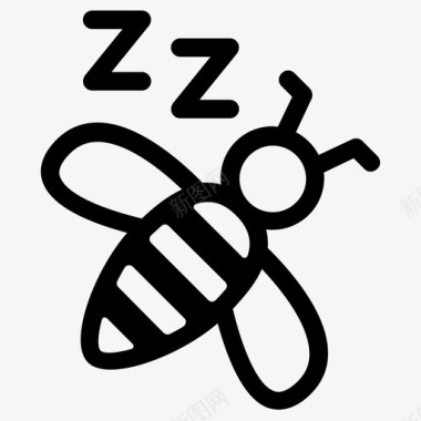 蜜蜂虫子苍蝇图标