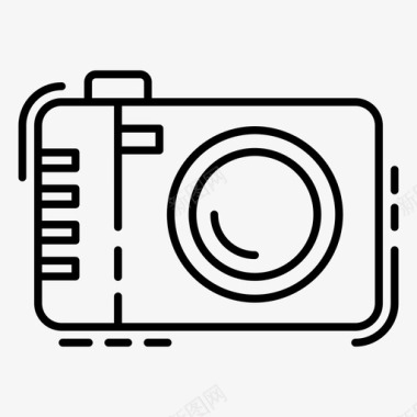 摄影数码相机摄影相机摄影设备图标